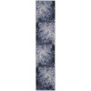 Nourison Passion - Psn10 Light Blue Black Area Rug 2 ft. 2 in. X 10 ft. Runner