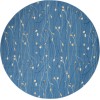 Nourison Grafix - Grf15 Light Blue Area Rug 8 ft. X Round