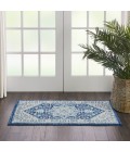 Nourison Tranquil Area Rug TRA06-Ivory/Navy