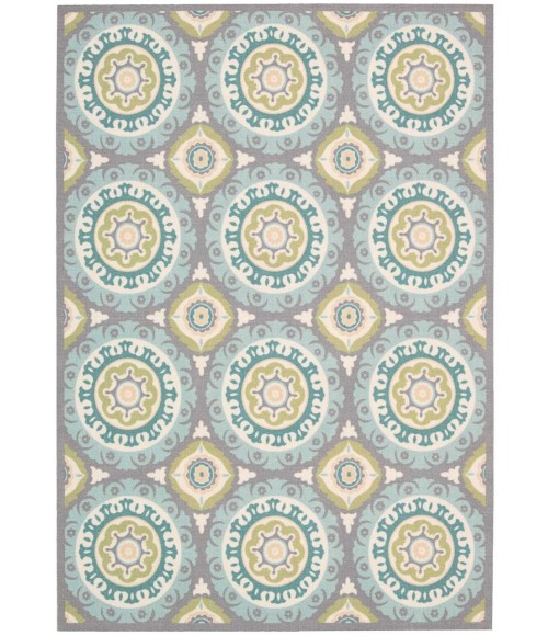 Nourison SUN N' SHADE Area Rug Waverly Sun N' Shade Area Rug SND16-Jade