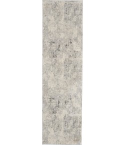 Nourison Rustic Textures - Rus07 Grey Beige Area Rug 2 ft. 2 X 7 ft. 6 Rectangle