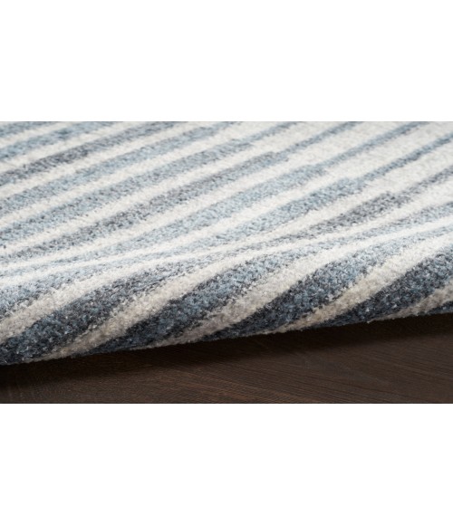 Nourison Astra Machine Washable Ivory Blue Rug ASW03 7 ft. 10 in. Round - Rugs Town Nourison Astra Machine Washable Ivory Blue ASW03 7 ft. 10 in. Round Rug