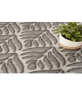 Nourison Aloha Charcoal ALH35 7’10” Round Rug