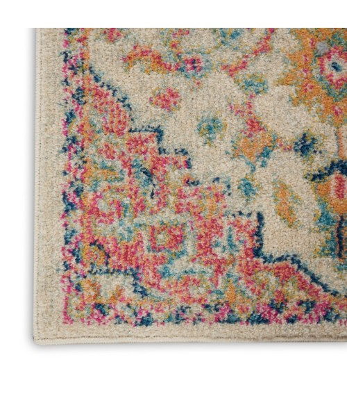 Nourison Passion Runner Area Rug PSN25-Ivory/Pink