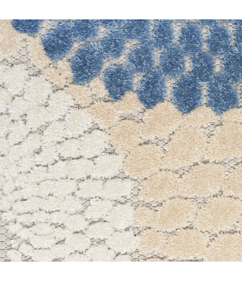 Nourison Aloha Area Rug ALH29 Blue/Grey