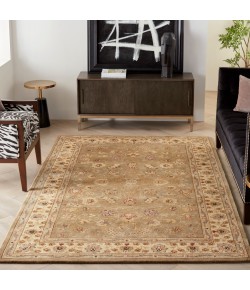 Nourison 2000 - 2003 Olive Area Rug 5 ft. 6 X 8 ft. 6 Rectangle