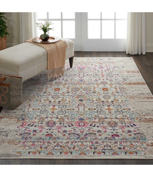 Nourison Vintage Kashan Area Rug VKA02-Ivory