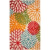 Nourison Aloha Green ALH05 7 ft. 10 in. X 10 ft. 6 in. Rectangle Rug