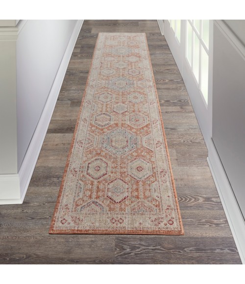 Nourison ENCHANTING HOME Area Rug Nourison Enchanting Home Runner Area Rug ENH01-Brick