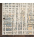 Nourison Home Washable Decor Ivory Blue WSD07 6 ft. 7 in. X 9 ft. Rectangle Rug