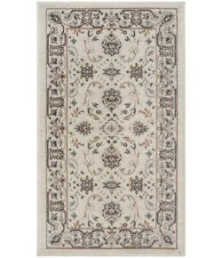 Nourison Serenity Home Ivory Mocha SRH02 2 ft. 2 in. X 3 ft. 9 in. Rect. Rug