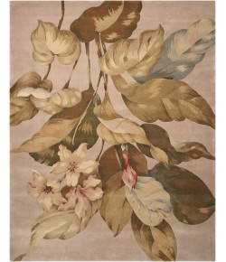 Nourison Tropics - Ts04 Beige Area Rug 8 ft. X 11 ft. Rectangle