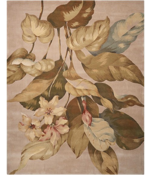 Nourison TROPICS Area Rug Nourison Tropics Area Rug TS04-Beige