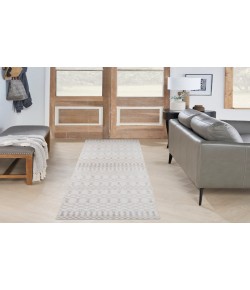 Nourison Astra Machine Washable Ivory ASW10 2 ft. X 6 ft. Rectangle Rug