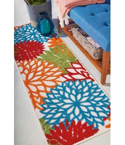 Nourison Aloha - Alh05 Green Area Rug 2 ft. X 6 ft. Rectangle