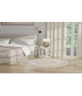Nourison Grafix Ivory Beige GRF14 5 ft. 3 in. Round Rug