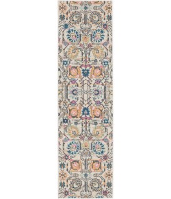 Nourison Passion - Psn01 Ivory Multicolor Area Rug 2 ft. 2 X 7 ft. 6 Rectangle