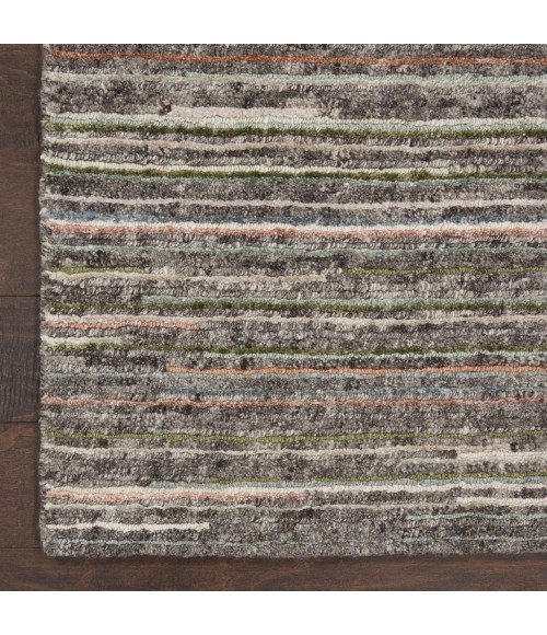 Nourison Plateau Area Rug PAE01-Grey/Green