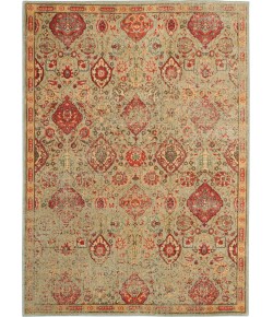 Nourison Somerset - St90 Light Green Area Rug 3 ft. 6 X 5 ft. 6 Rectangle