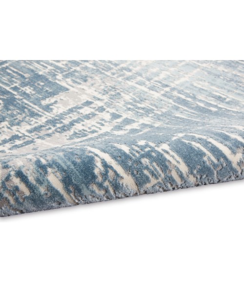 Calvin Klein Enchanting Area Rug ECH04 Seaglass/Ivory