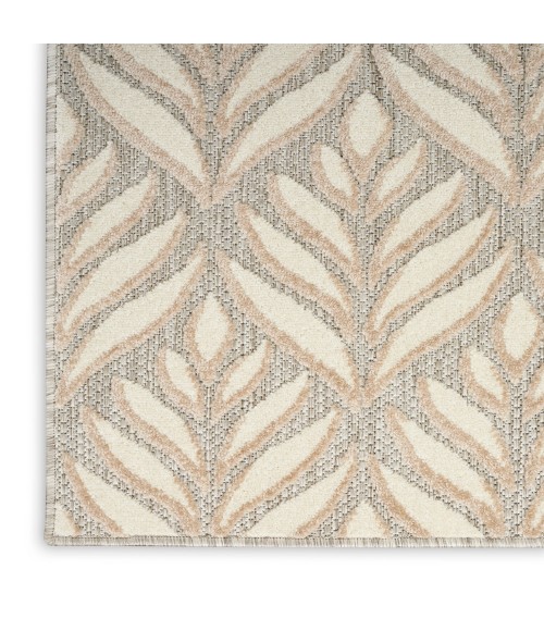 Nourison Aloha Area Rug ALH35 Ivory Grey