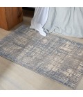 Calvin Klein Rush Area Rug CK950 Ivory Blue