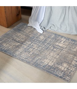 Calvin Klein Ck950 Rush - Ck950 Ivory Blue Area Rug 2 ft. 2 in. X 3 ft. 9 in. Rectangle