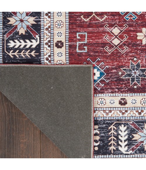 Nourison Fulton Area Rug Nourison Fulton Area Rug FUL03 Red