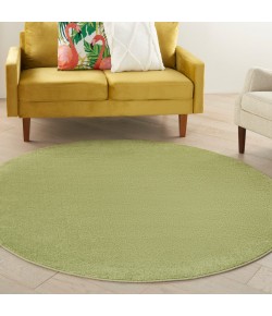 Nourison Essentials - Nre01 Green Area Rug 6 ft. X Round