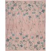 Nourison Tranquil(Traql) - Tra04 Pink Area Rug 8 ft. X 10 ft. Rectangle