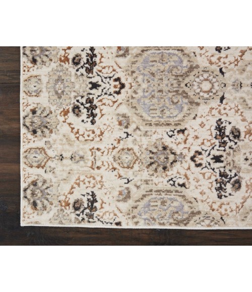 Nourison SILVER SCREEN Area Rug kathy ireland Home Silver Screen Area Rug KI341-Grey/Slate