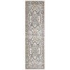 Nourison Concerto Ivory Grey Taupe CNC18 2 ft. 2 in. X 7 ft. 6 Rect. Rug