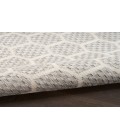Nourison Reversible Indoor Outdoor Grey RVB01 8 ft. X 10 ft. Rectangle Rug