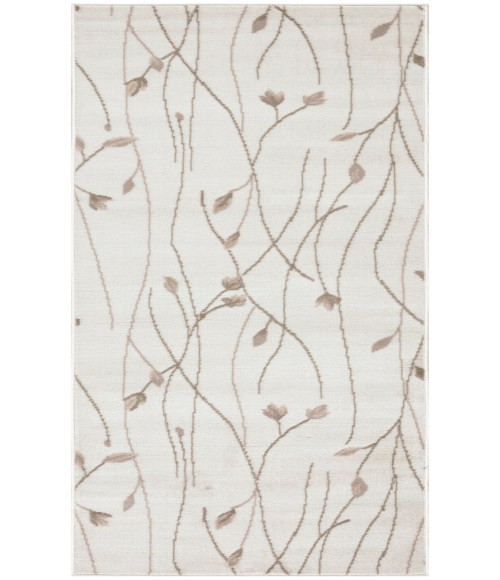 Nourison Grafix Ivory Beige GRF15 2 ft. 3 in. X 7 ft. 6 in. Rectangle Rug
