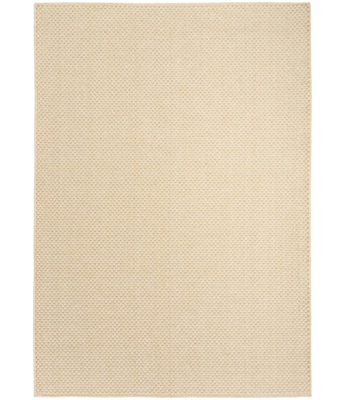 Nourison Tulum Cream TLM03 5 ft. 3 in. X 7 ft. Rect. Rug