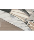 Nourison Aloha Beige ALH33 5 ft. 3 in. Round Rug