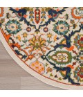 Nourison Allur Area Rug ALR03 Ivory Multicolor