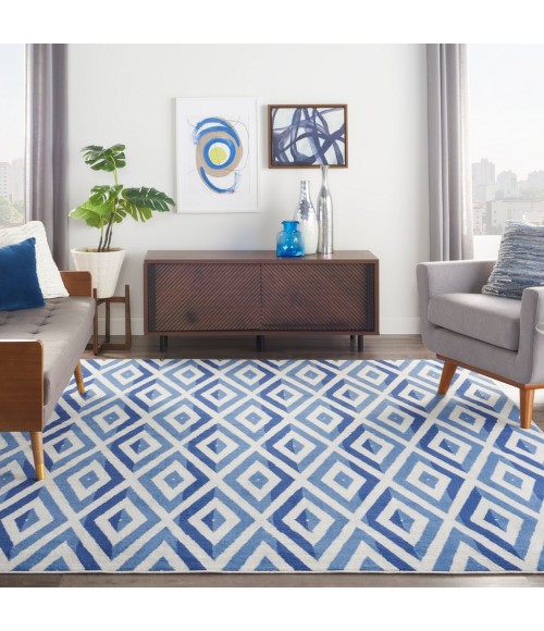 Nourison Whimsicle Area Rug WHS04-Ivory Blue