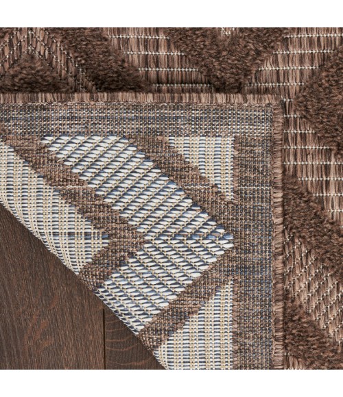 Nourison Home Versatile Brown NRV01 10 ft. X 14 ft. Rectangle Rug
