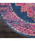 Nourison Passion Round Area Rug PSN03-Blue