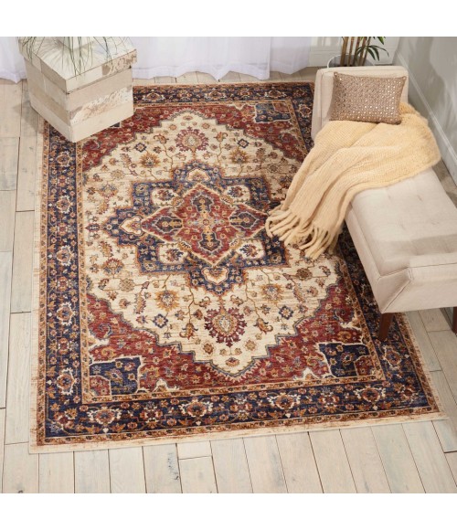 Nourison Reseda Area Rug RES01-Cream