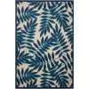 Nourison Aloha - Alh18 Navy Area Rug 3 ft. 6 X 5 ft. 6 Rectangle