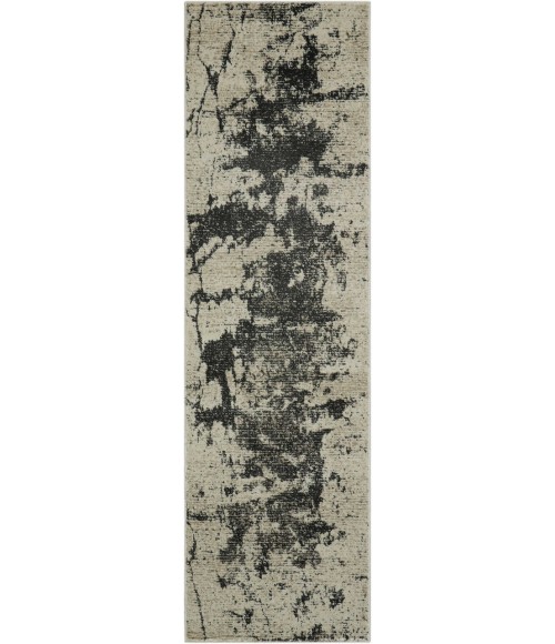 Nourison Maxell Runner Area Rug MAE07-Ivory/Grey