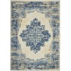 Nourison Grafix - Grf14 White Area Rug 7 ft. X 10 ft. Rectangle