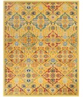 Nourison Allur Area Rug ALR03 Yellow Multicolor