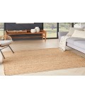 Nourison Natural Jute Natural NJT01 5 ft. Square Rug