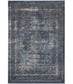 kathy ireland Home Ki25 Malta - Mai01 Navy Area Rug 3 ft. 11 X 5 ft. 7 Rectangle