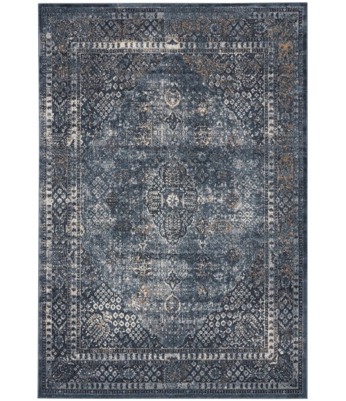 kathy ireland Home Malta Area Rug MAI01-Navy