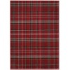 Nourison Grafix - Grf03 Red Area Rug 5 ft. 3 X 7 ft. 3 Rectangle