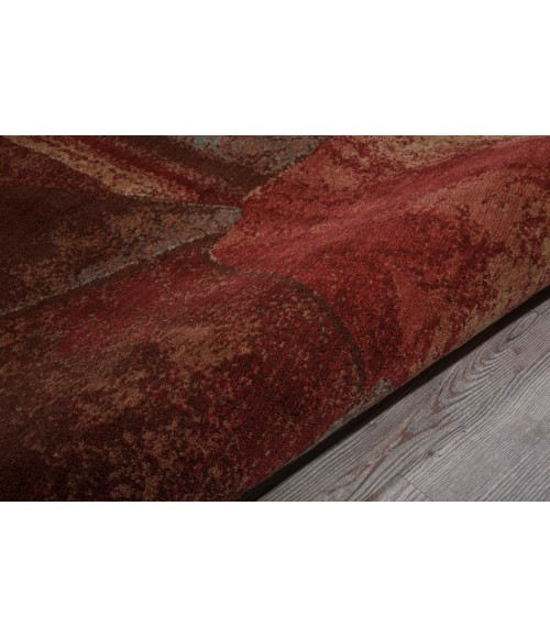 Nourison SOMERSET Area Rug Nourison Somerset Round Area Rug ST77-Multicolor
